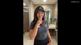 Rapidly Making a Stranger Cum in Church with Big Tits