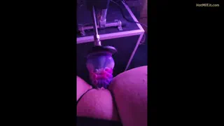 Tentacle dildo giving me a stretch