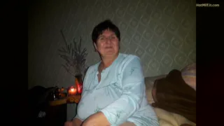 Busty Hairy Sandra Granny Slideshow NSFW Video