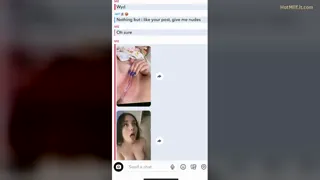 Sending Nudes to Every Guy That Upvotes Just Say Yes My Sna'p: Belleshoortt (My Auto Reply Is On)