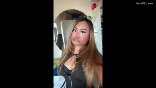 Sexy asian cleavage