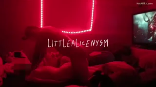 Hotwife Sleeping with Tits Out Getting Cumshot