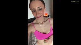 Little Milf Teasing in My Happy Place