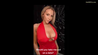 I'm Thinking Red Is My Color - Big Tits POV Action